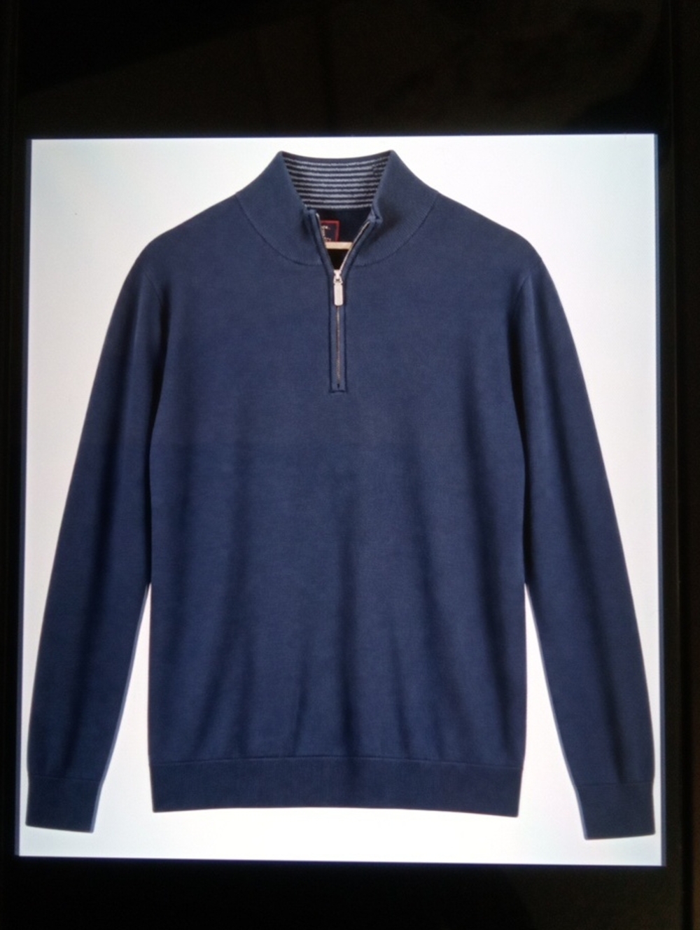 UNTUCKit Belguardio Quarter Zio Merino Wool Preppy Classic Golf Gorpcore Sweater